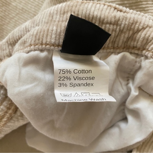 High Waisted Corduroy Pants - Picture 5 of 5